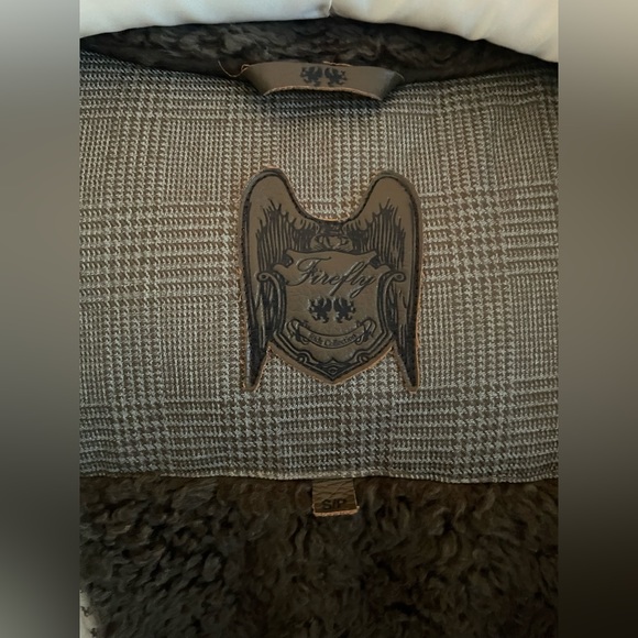 Firefly Snowboard Jacket Fitted Sage Green Plaid - Picture 3 of 8